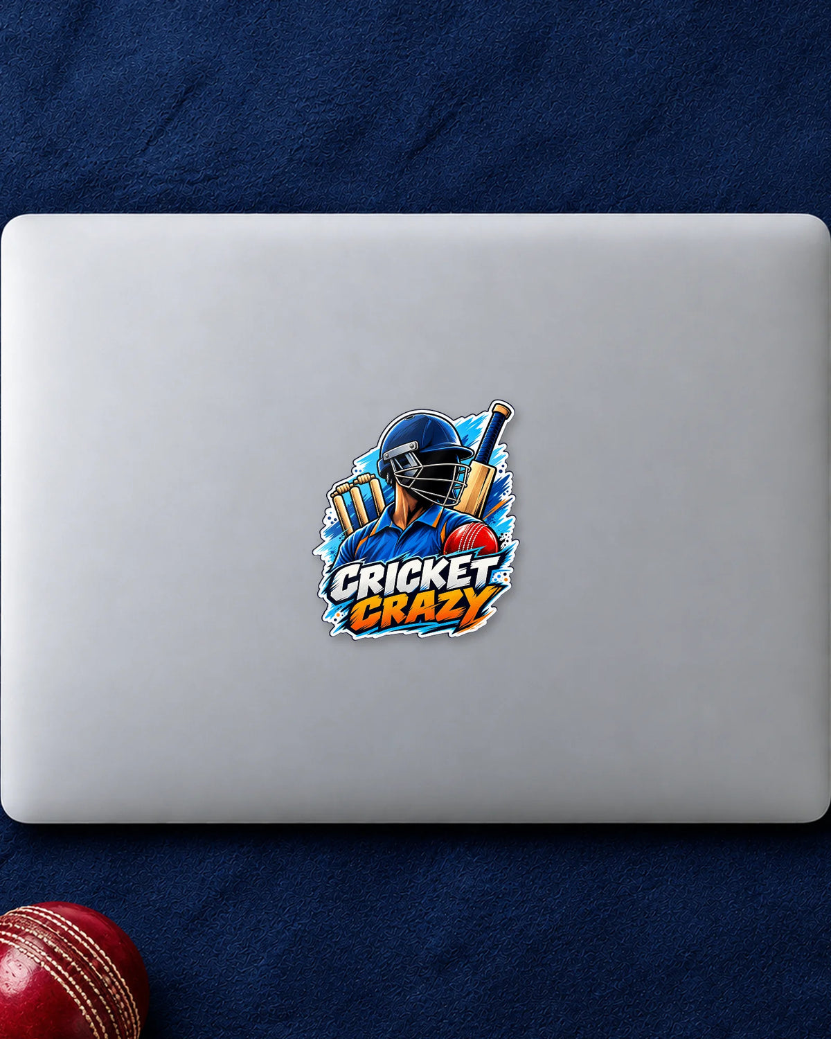 Cricket Crazy hard surface patch mockup