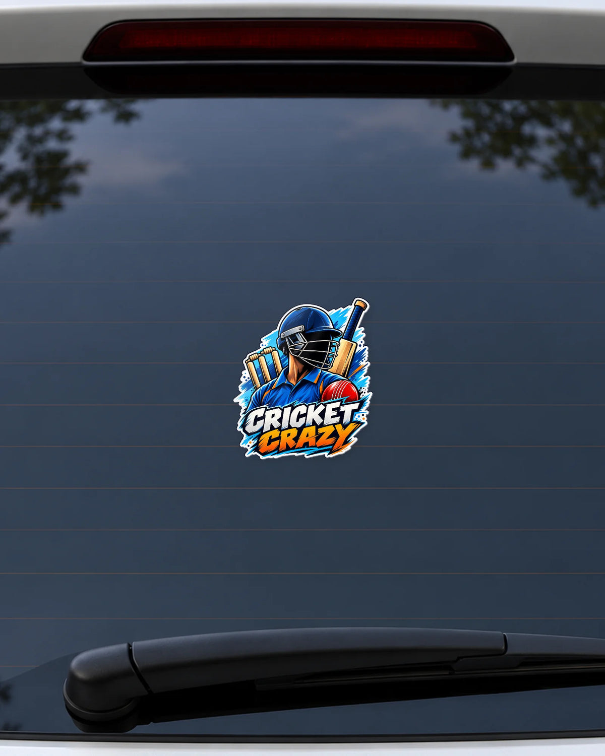 Cricket Crazy hard surface patch mockup