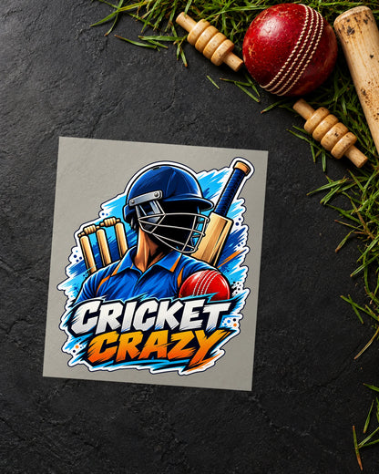 Cricket Crazy iron-on patch transfer