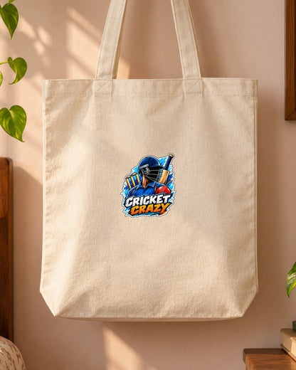 Cricket Crazy iron-on patch on clothes