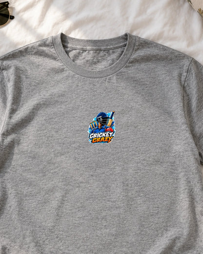 Cricket Crazy iron-on patch on clothes