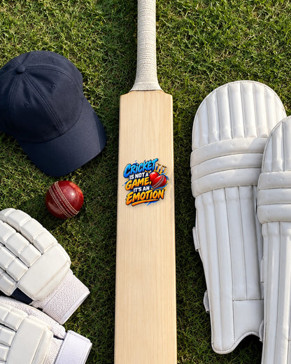 Cricket Is Emotion bat patch with kit