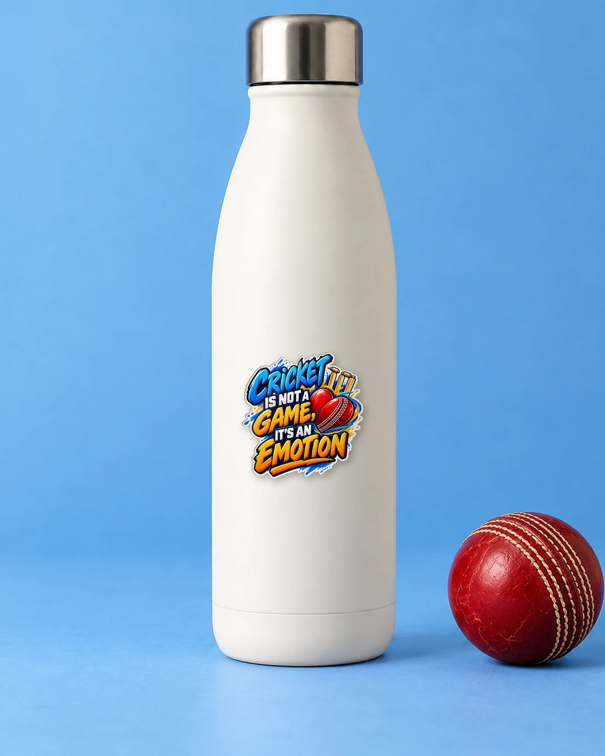 Cricket Is Emotion hard surface patch mockup
