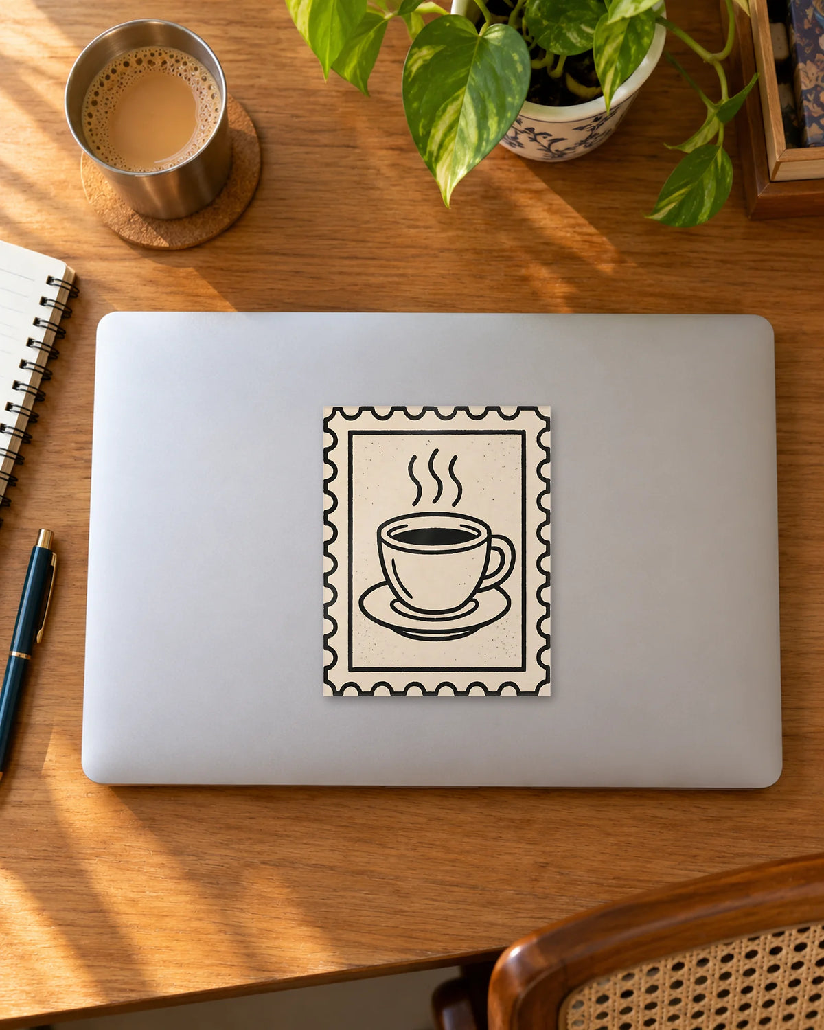 Cup of Post hard surface patch mockup