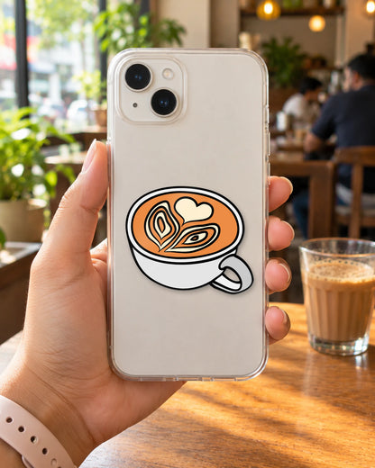 Cuppy Vibes hard surface patch mockup