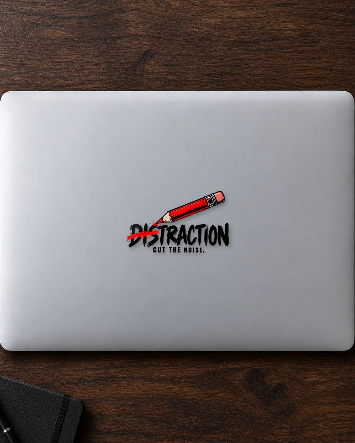 Cut The Noise hard surface patch mockup