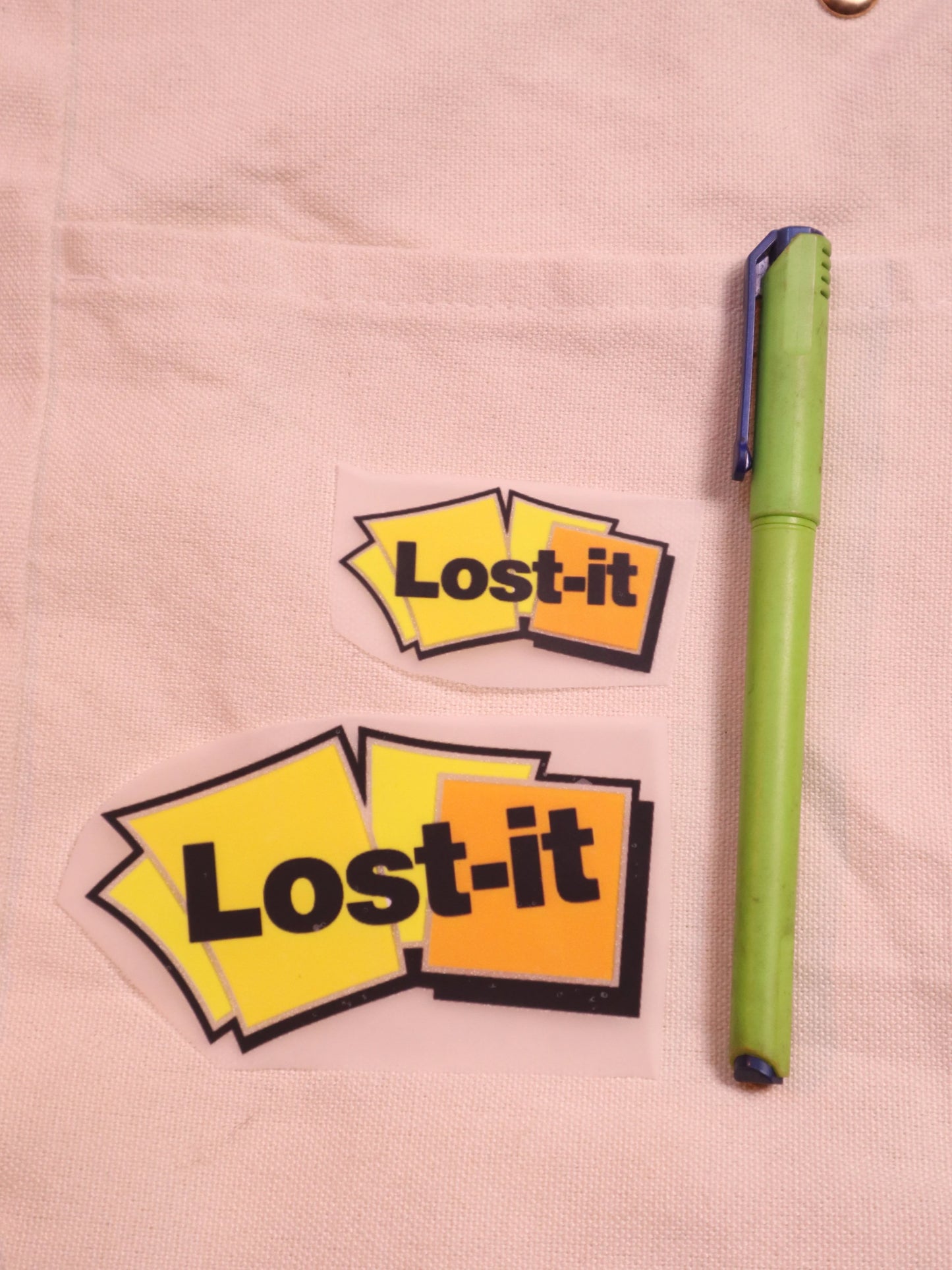 Lost it | Iron-on Patch | Moodvertising