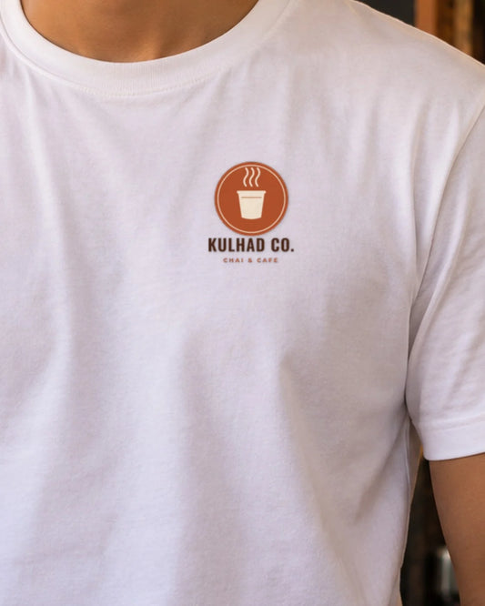 Your business logo on your T-shirt, customised iron-on logo patch