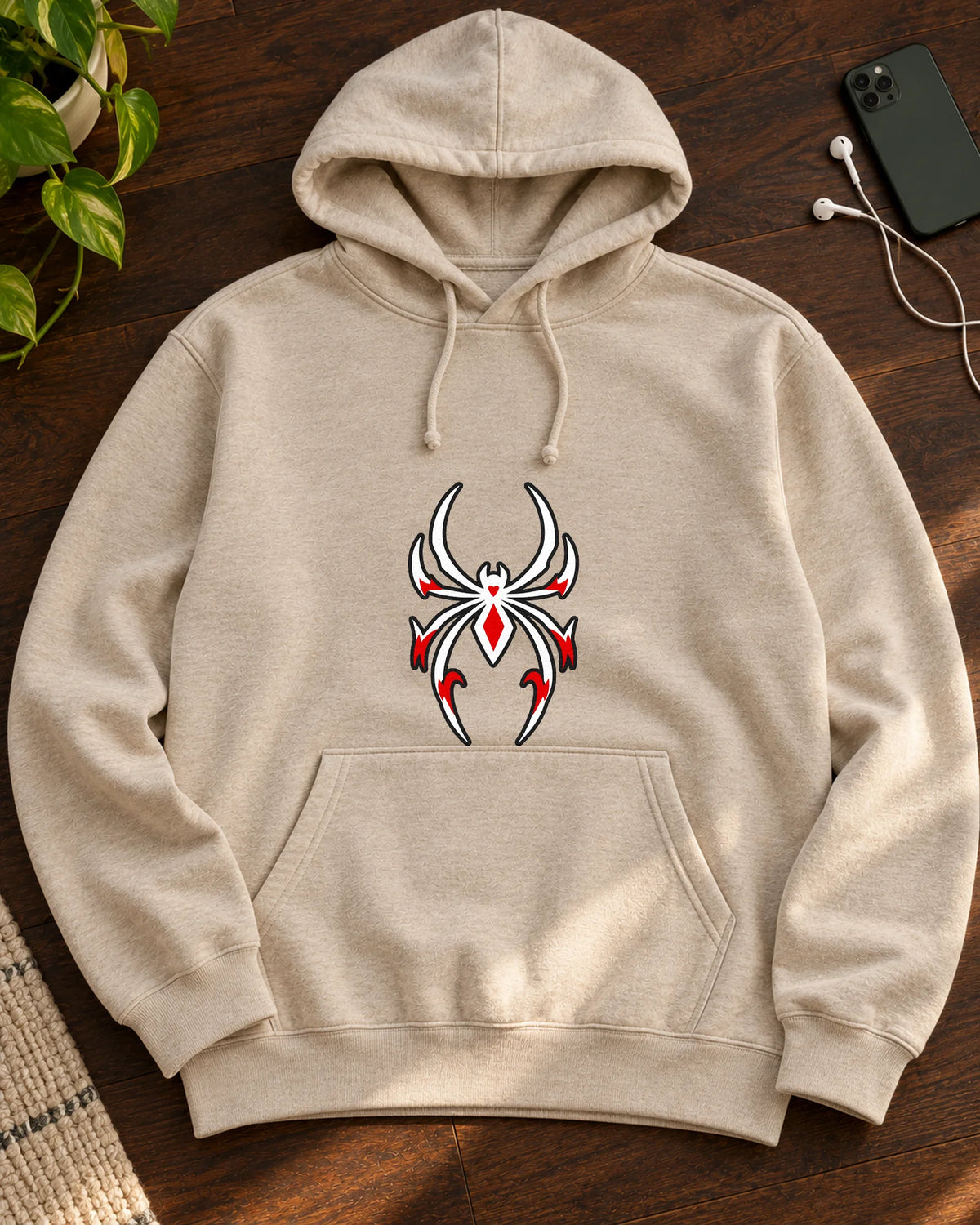 Cyber Venom iron-on patch on clothes