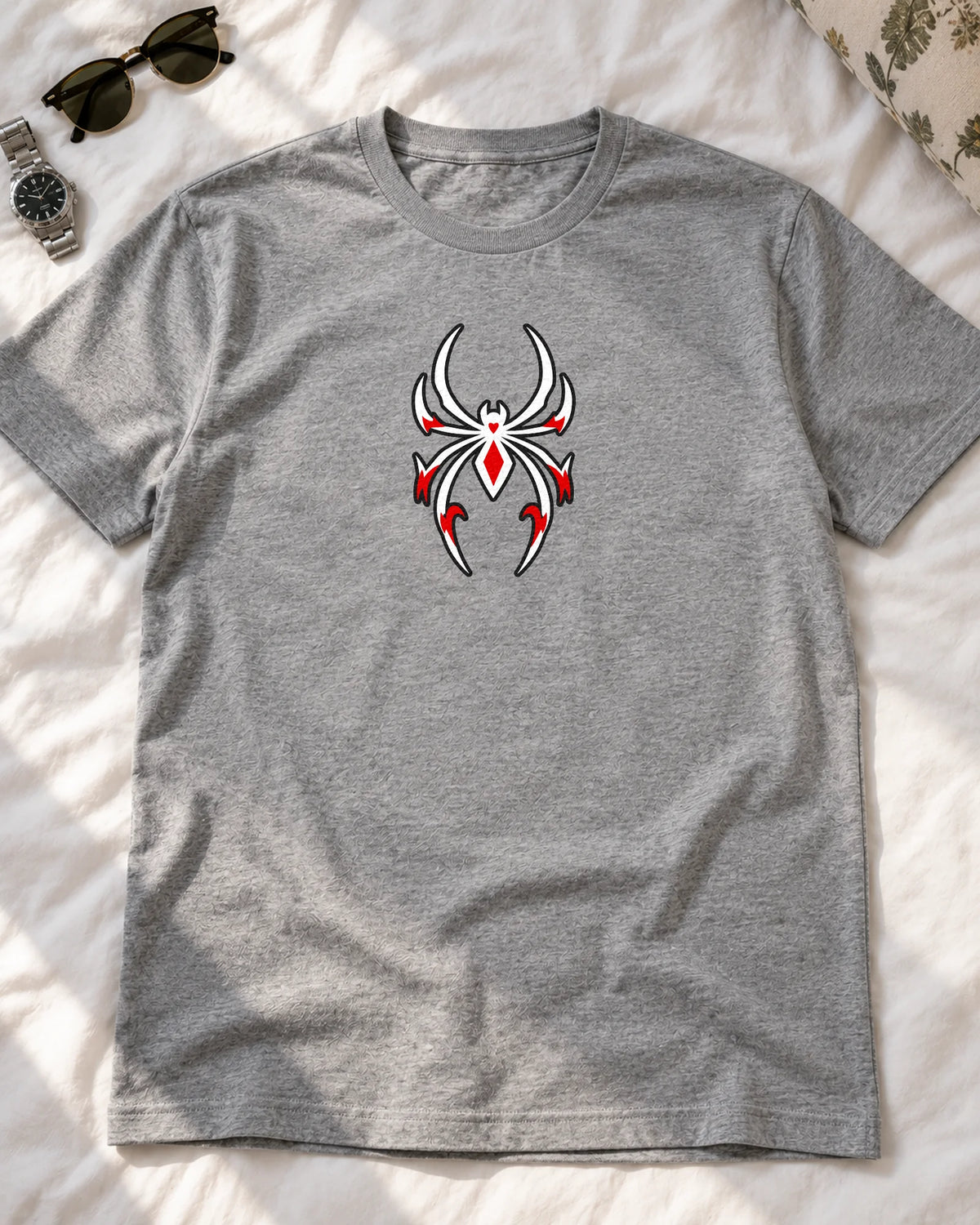 Cyber Venom iron-on patch on clothes