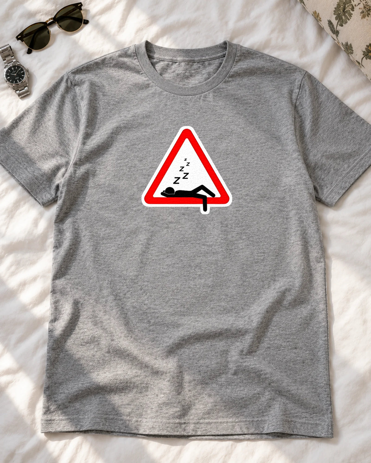 Daily Hazards iron-on patch on clothes