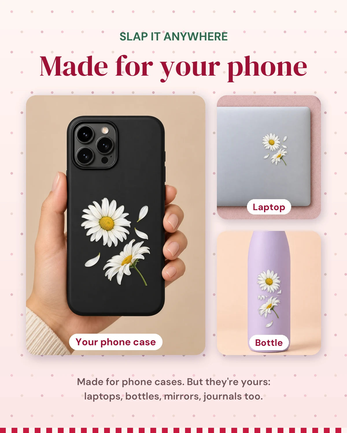 Daisy Duo: made for your phone, slap it anywhere