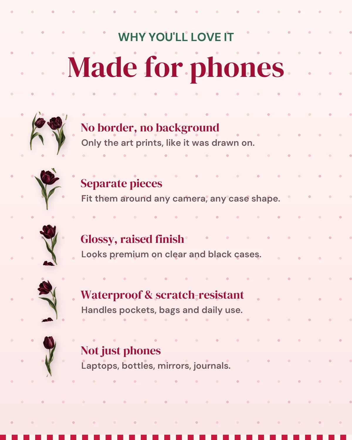 Dark Tulips: why you'll love it