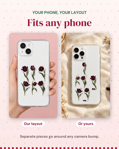 Dark Tulips: your phone, your layout