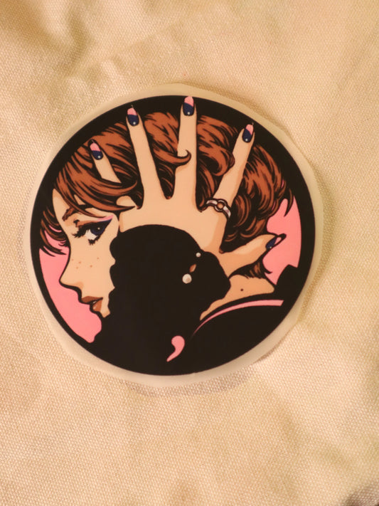 Blush Drama | Iron-on Patch | Girlie Pop