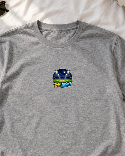 Day-Night iron-on patch on clothes