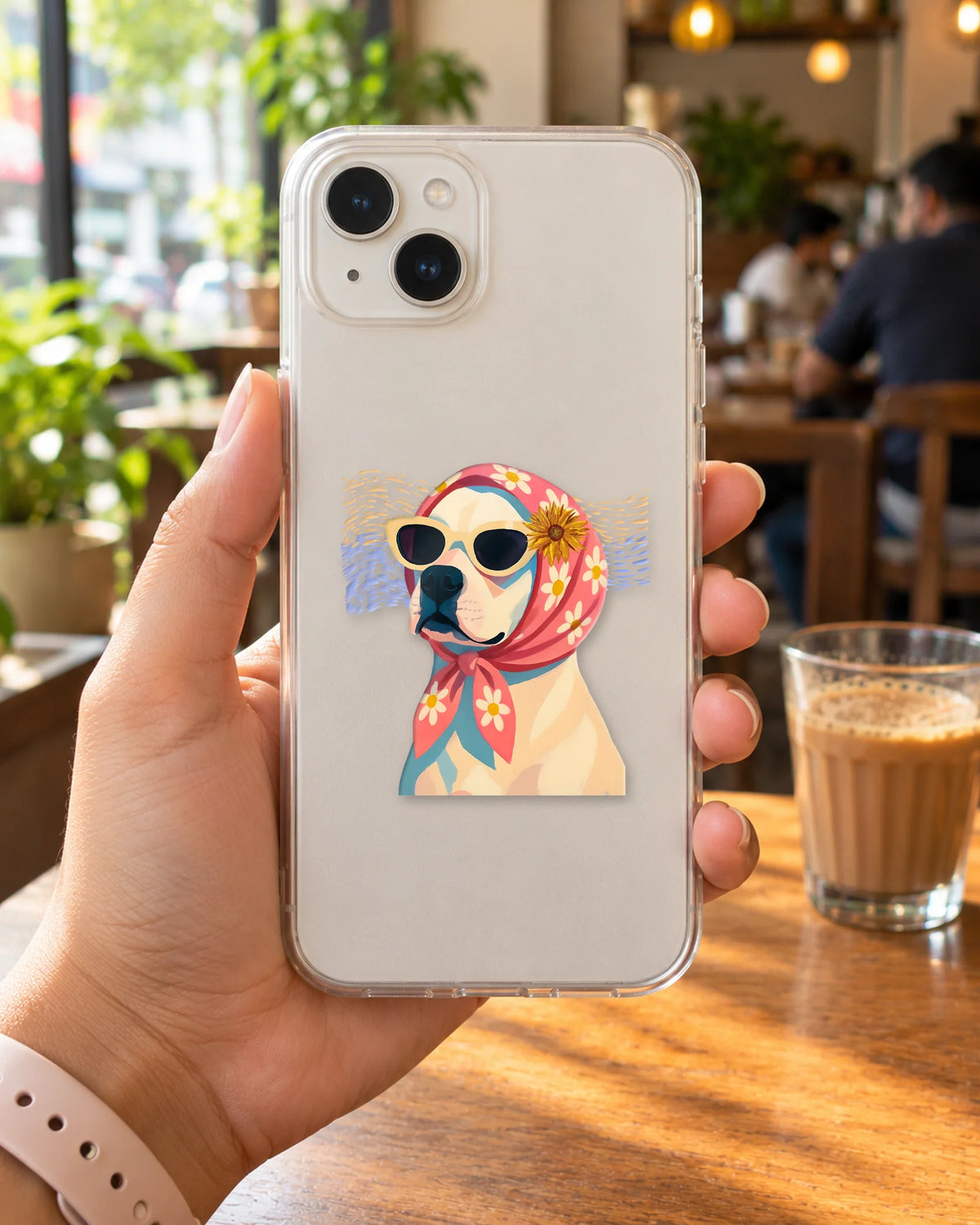 Desert Diva sticker mockup