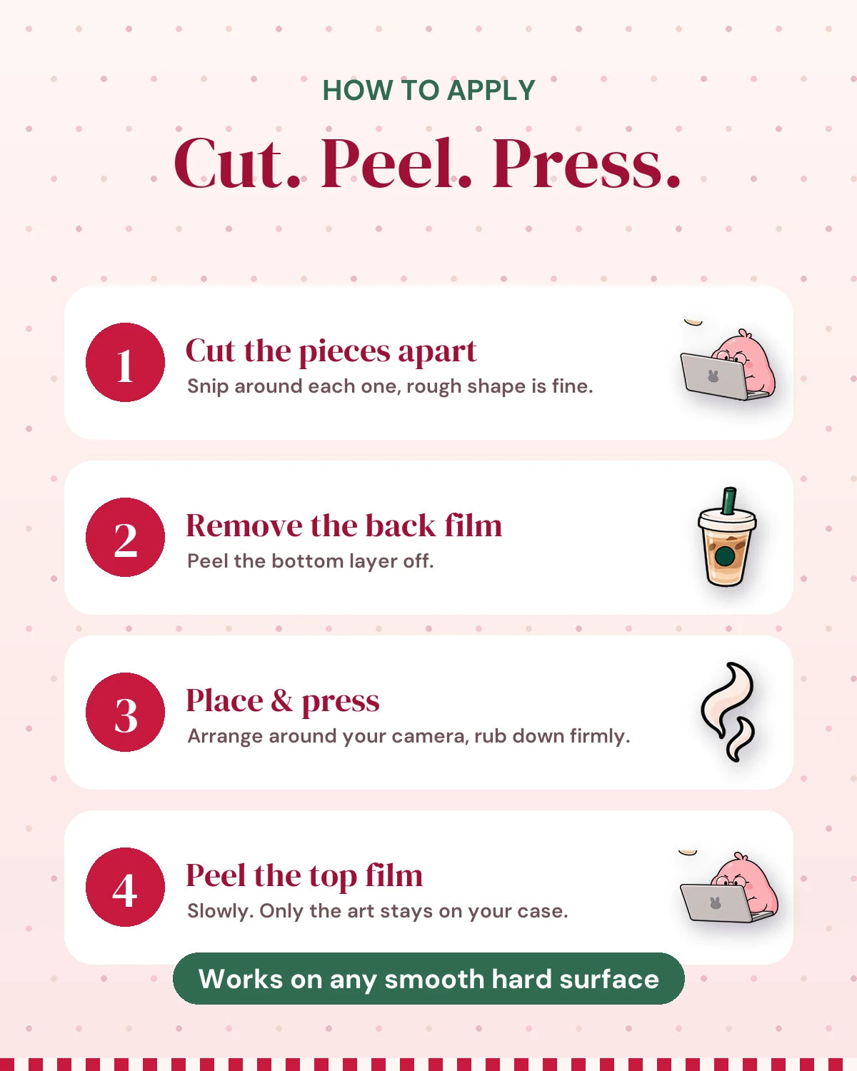 Desk Buddy: how to apply