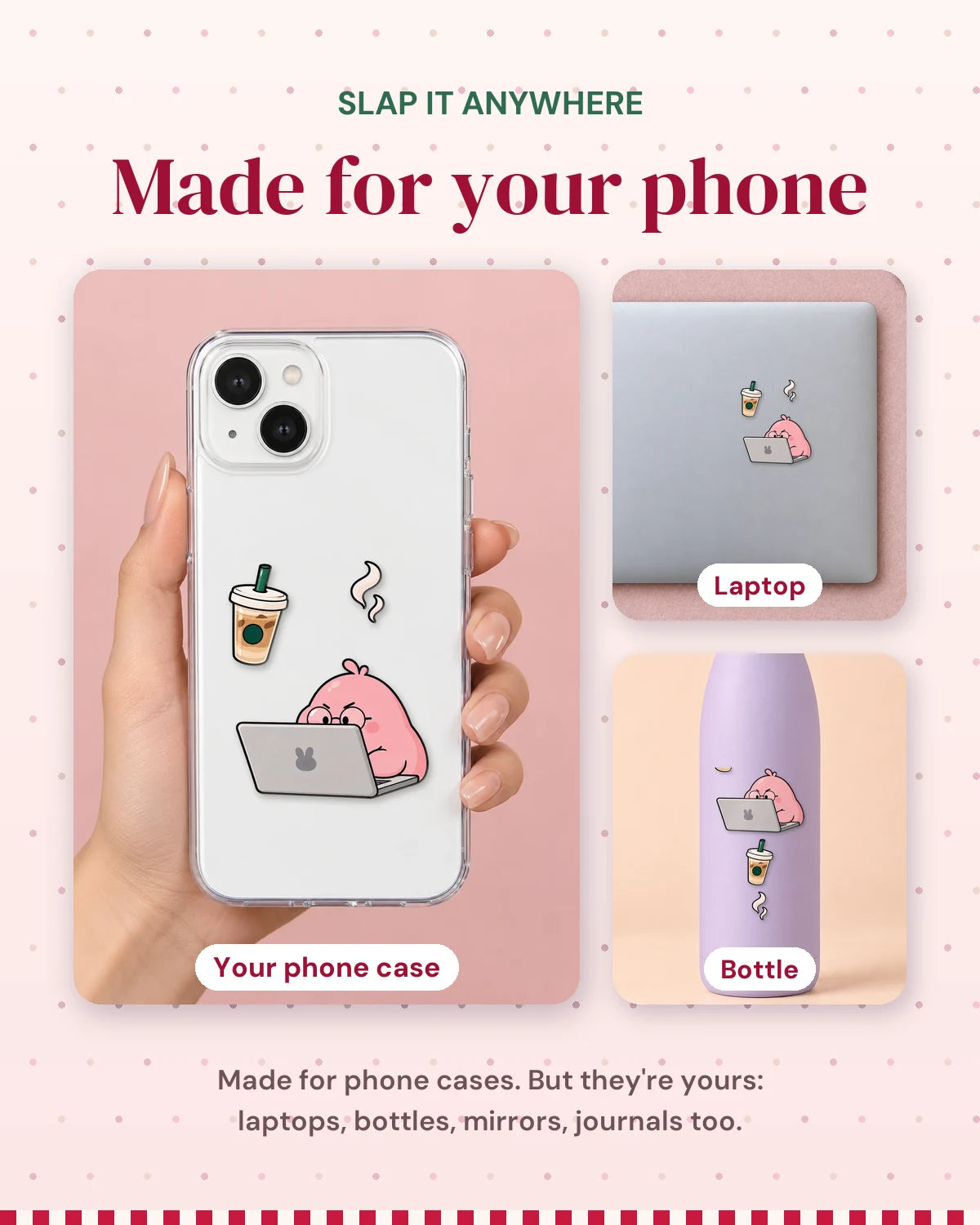 Desk Buddy: made for your phone, slap it anywhere