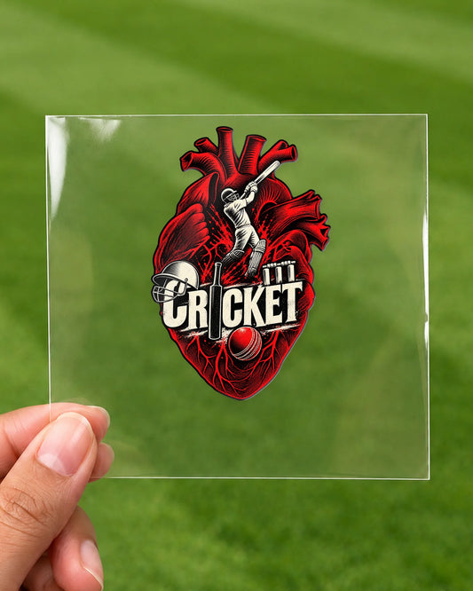 Dil Se Cricket hard surface patch on clear film