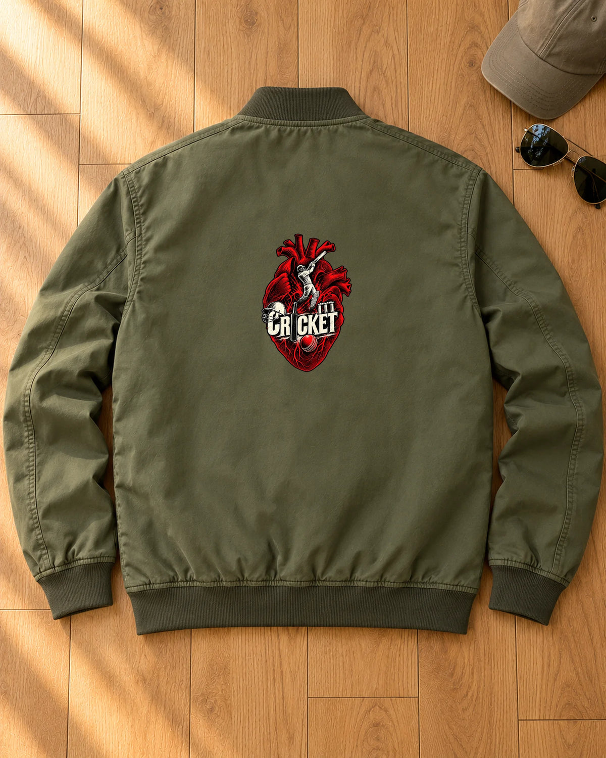 Dil Se Cricket iron-on patch on clothes