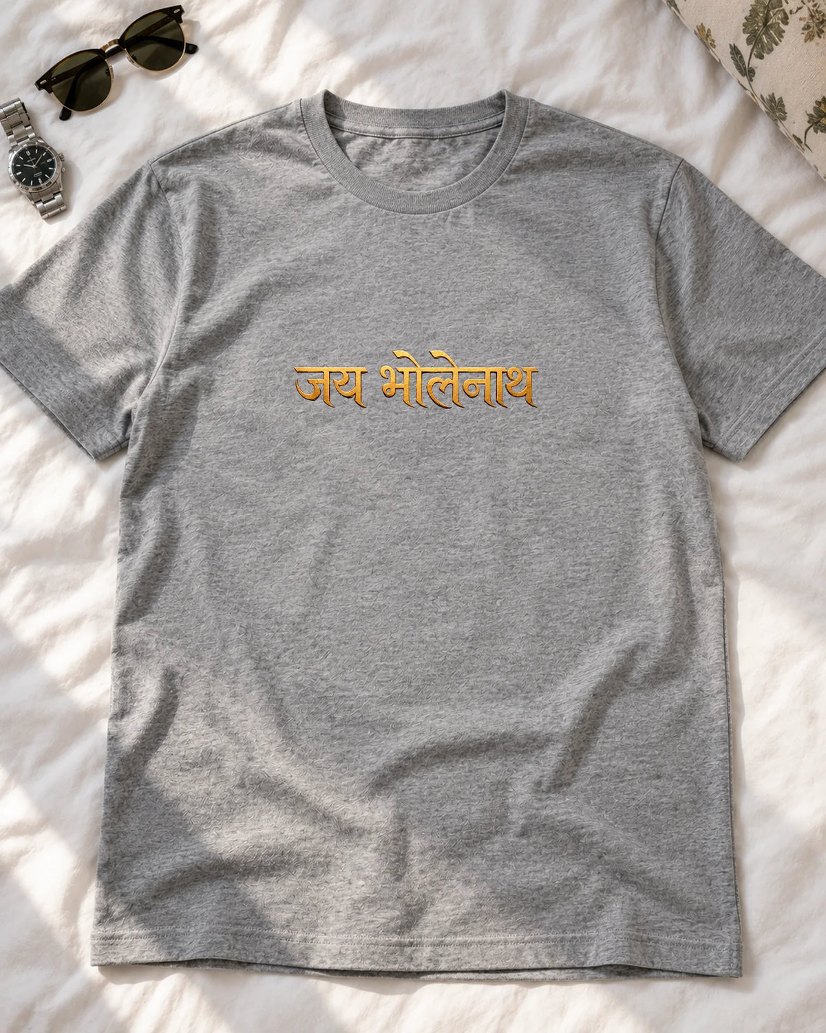 Divine Slumber iron-on patch on clothes