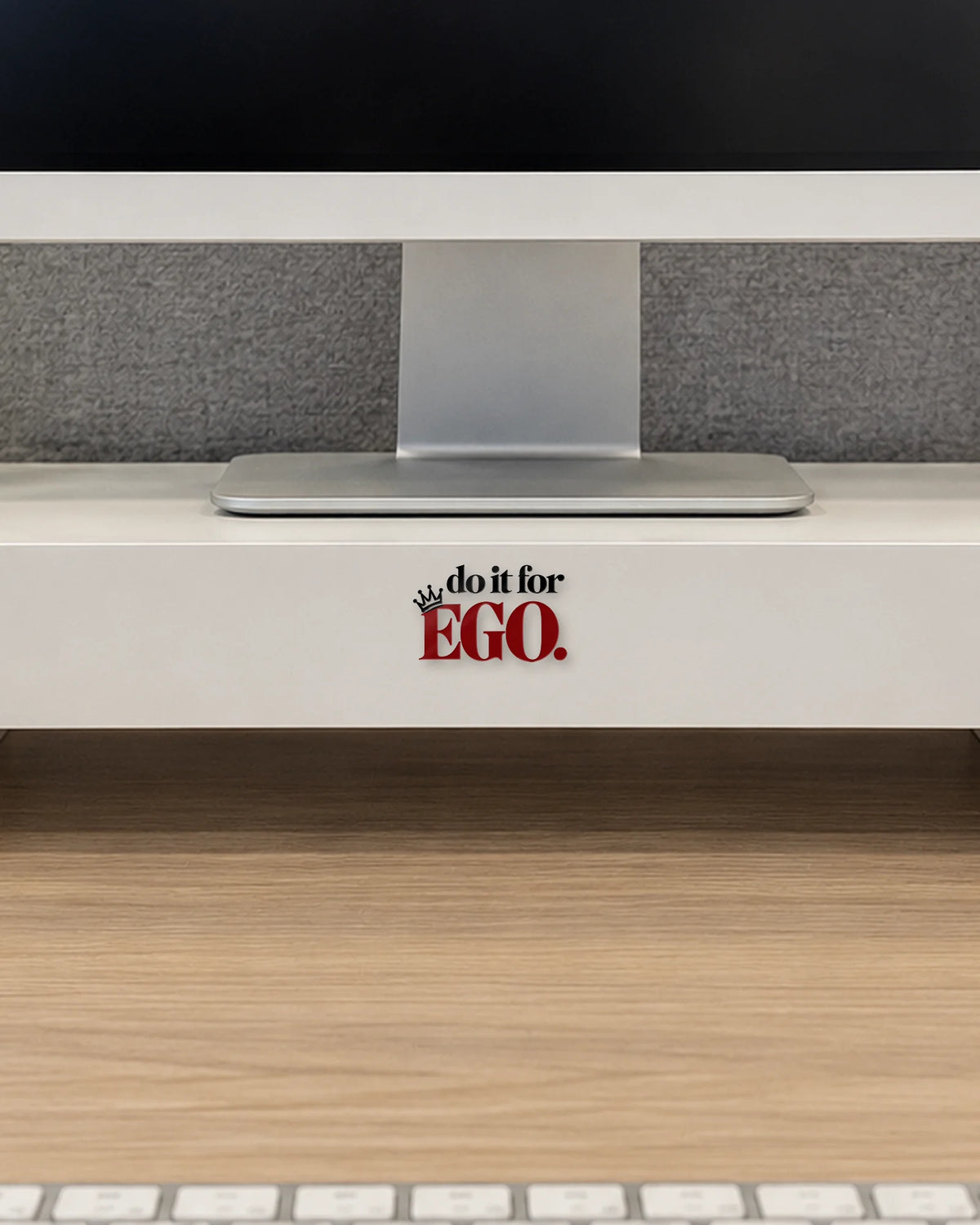 Do It For Ego hard surface patch mockup