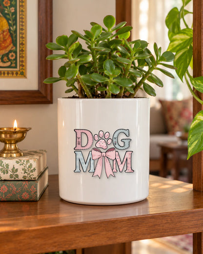 Dog Mom hard surface patch mockup