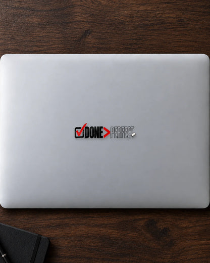 Done Over Perfect hard surface patch mockup