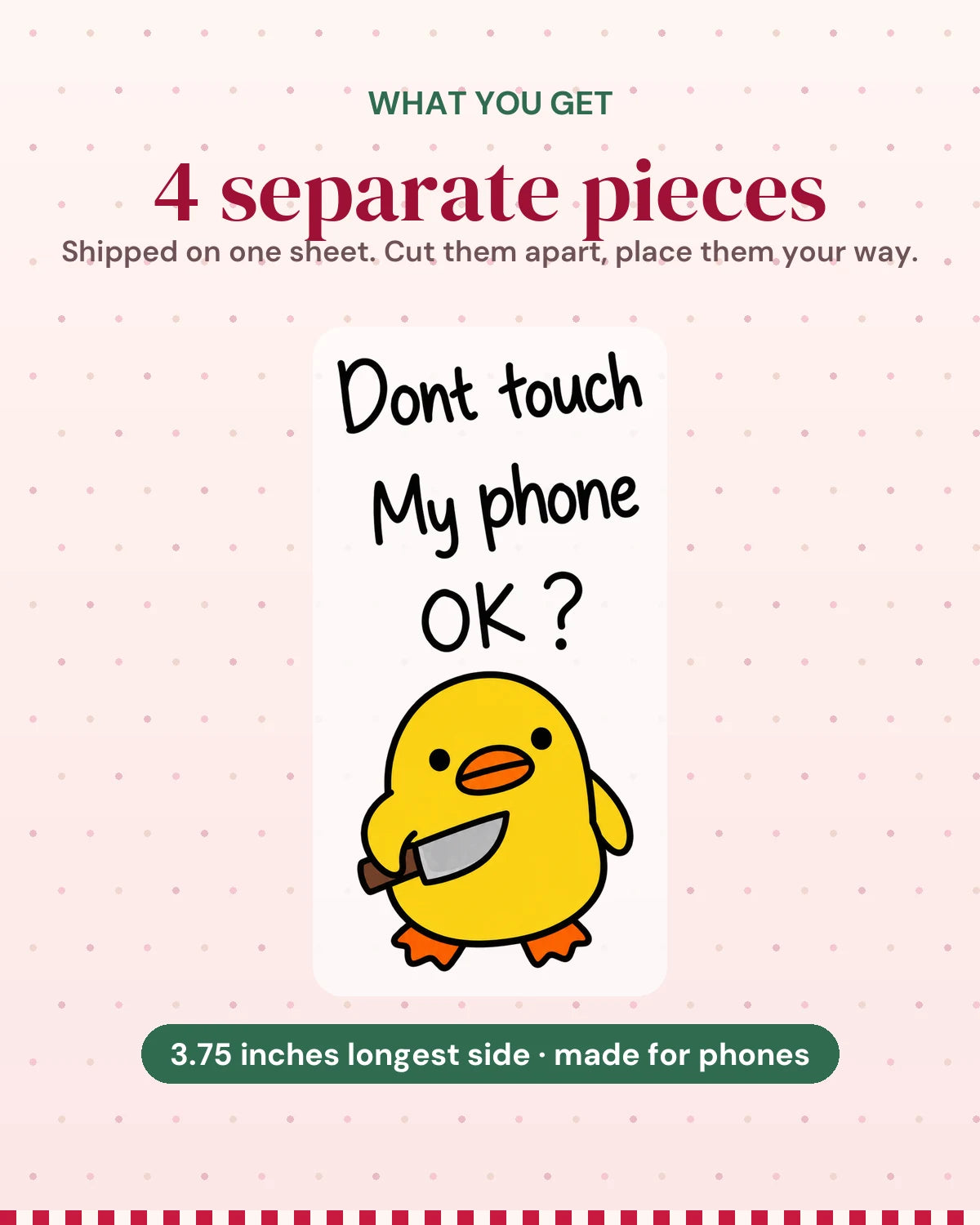 Duck Off: what you get