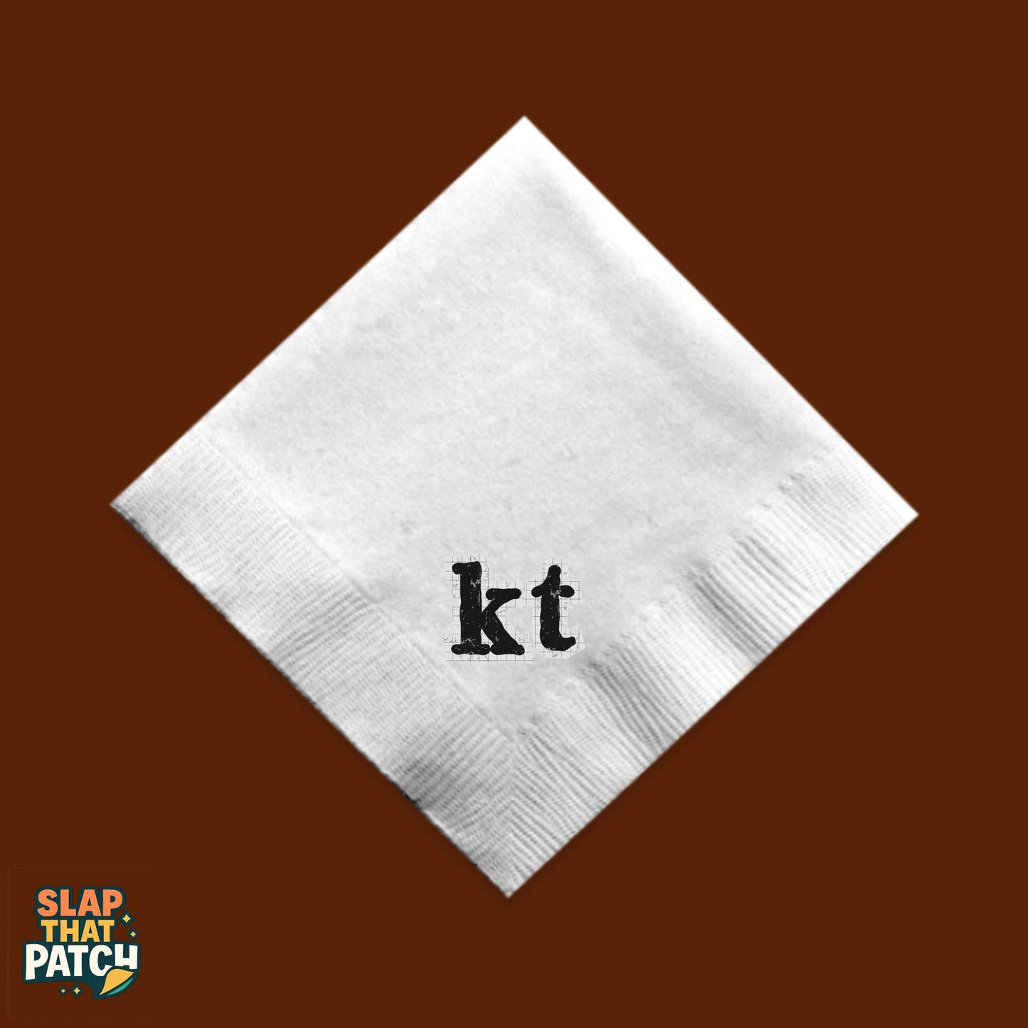 Rustic Type | Iron-on Patch | Alphabet Sticker (Lowercase)