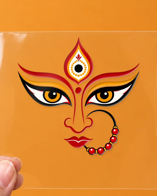 Maa Ke Nayan hard surface patch on clear film