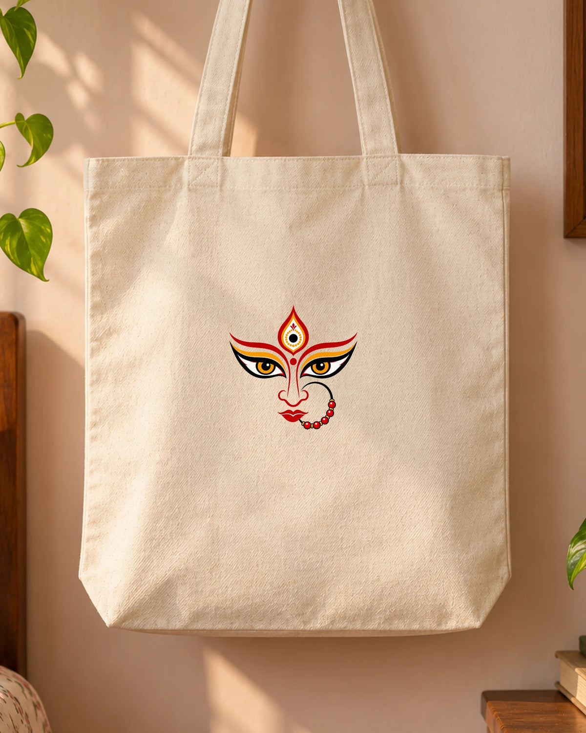 Maa Ke Nayan iron-on patch on clothes