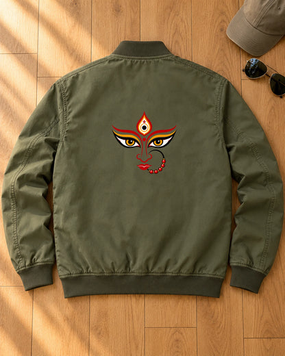 Maa Ke Nayan iron-on patch on clothes