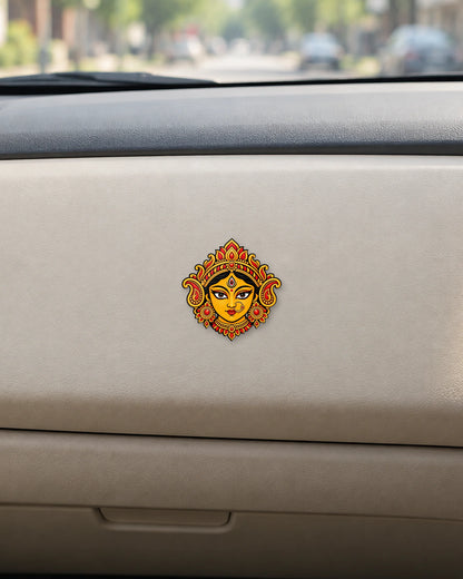 Maa Durga hard surface patch mockup