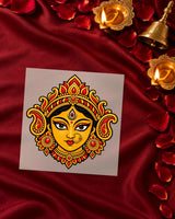 Maa Durga iron-on patch transfer