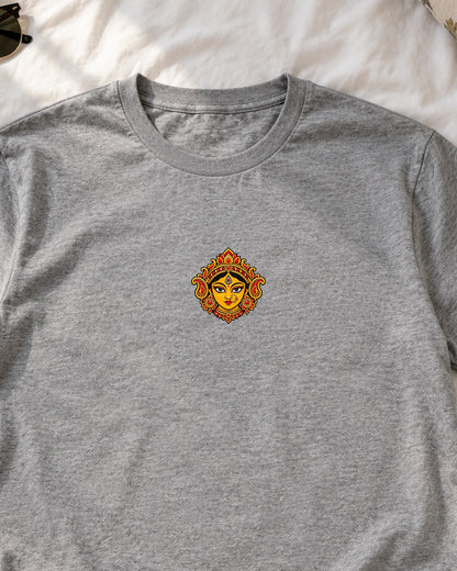 Maa Durga iron-on patch on clothes