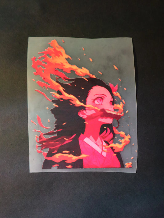 Flame Within | Iron-on Patch | Animeverse