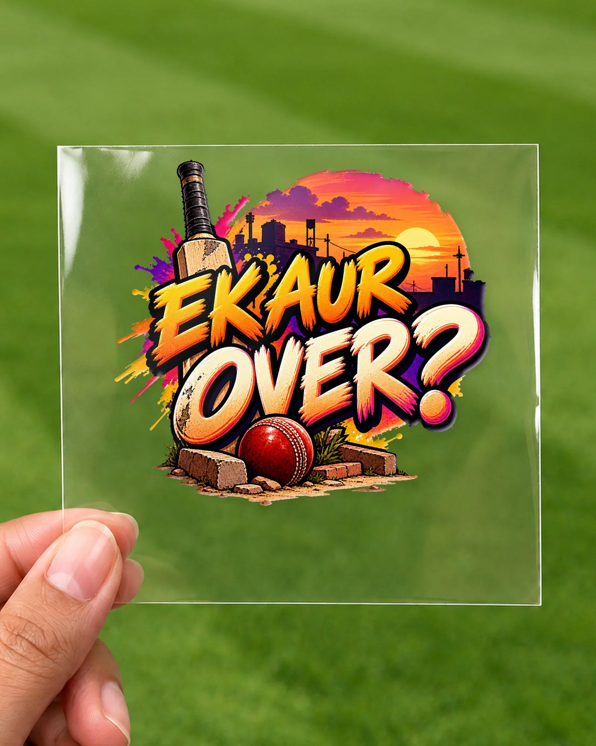 Ek Aur Over patch on clear film