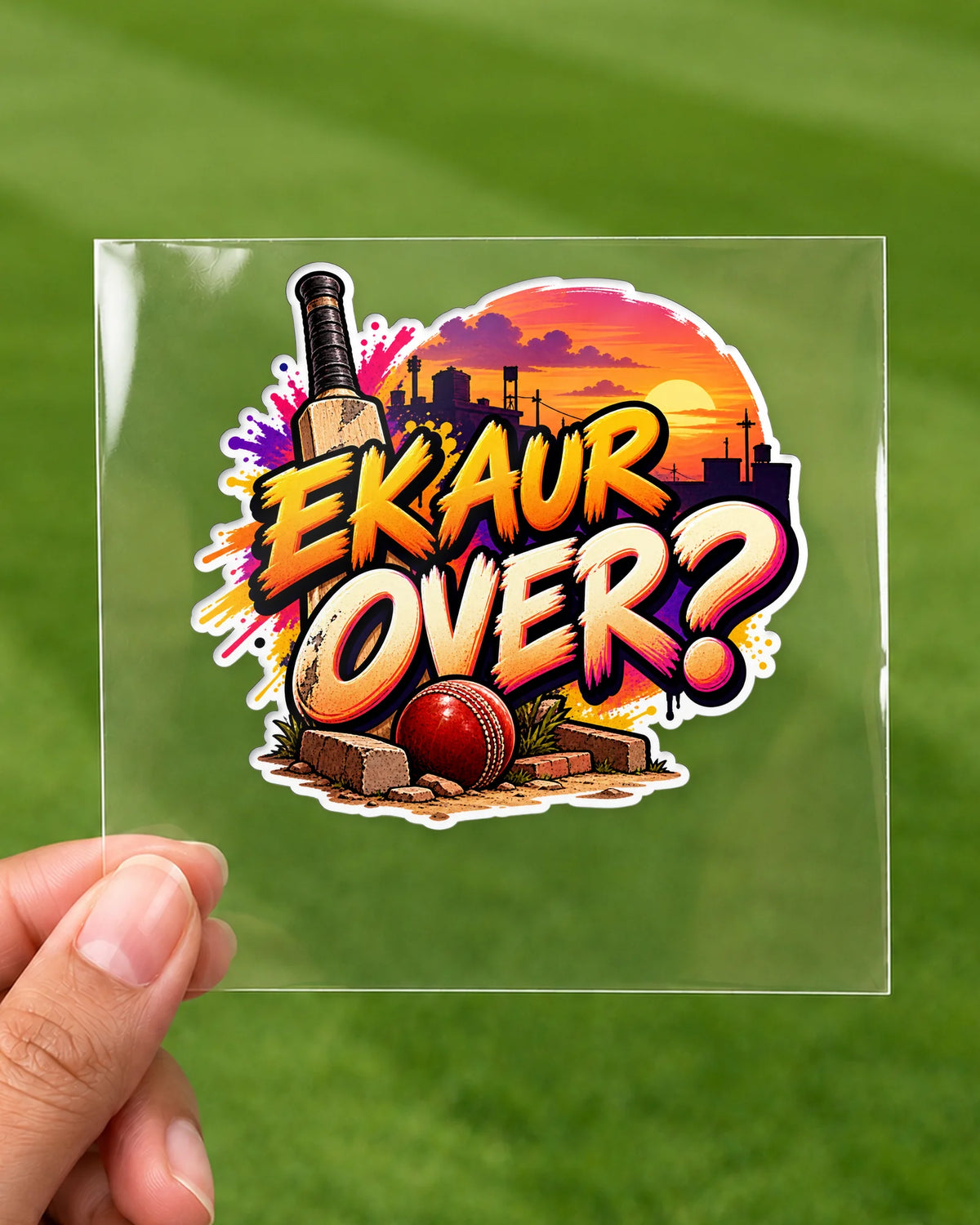 Ek Aur Over hard surface patch on clear film