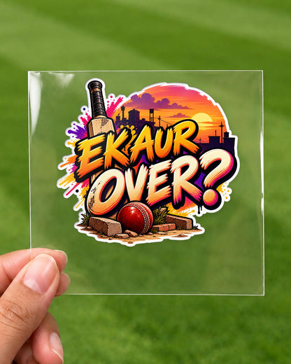 Ek Aur Over hard surface patch on clear film