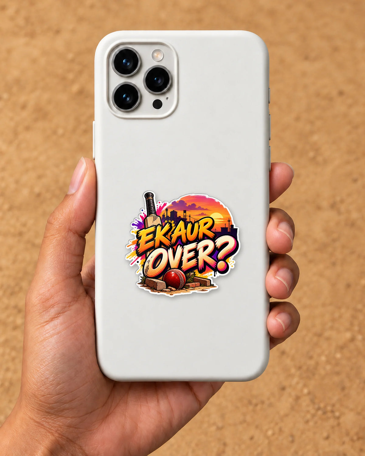 Ek Aur Over hard surface patch mockup