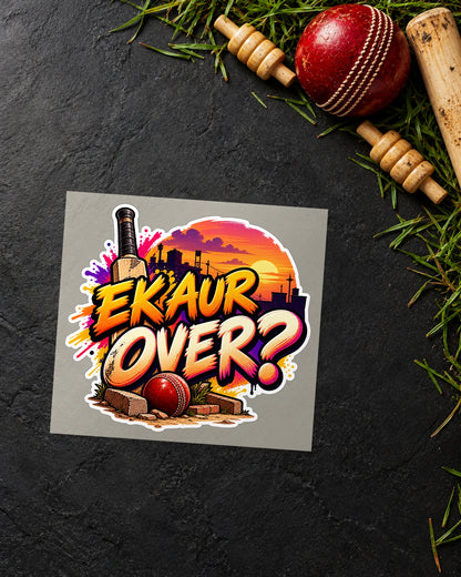 Ek Aur Over iron-on patch transfer