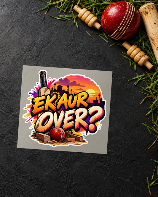 Ek Aur Over iron-on patch transfer