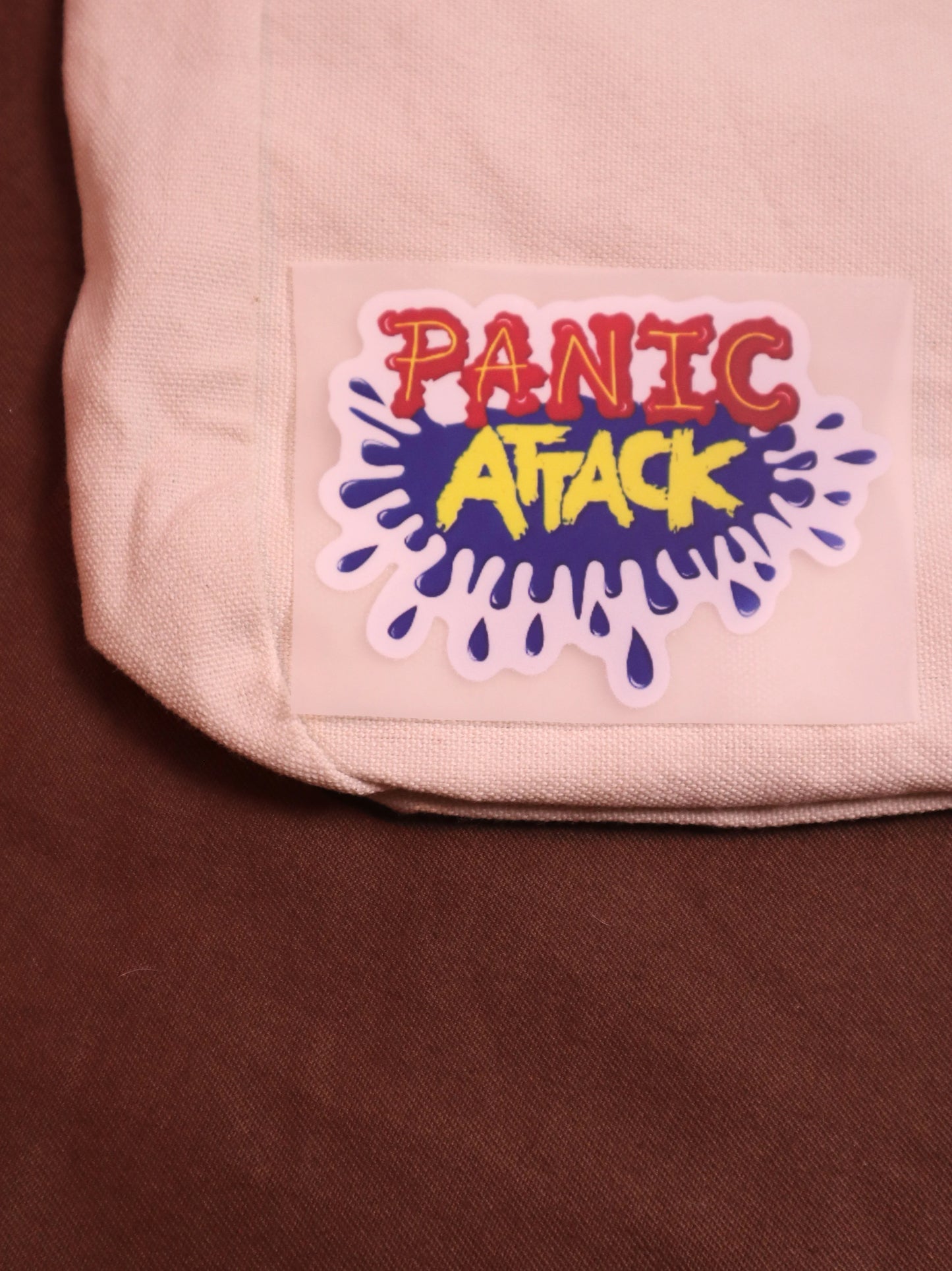 Panic Attack | Iron-on Patch | Moodvertising