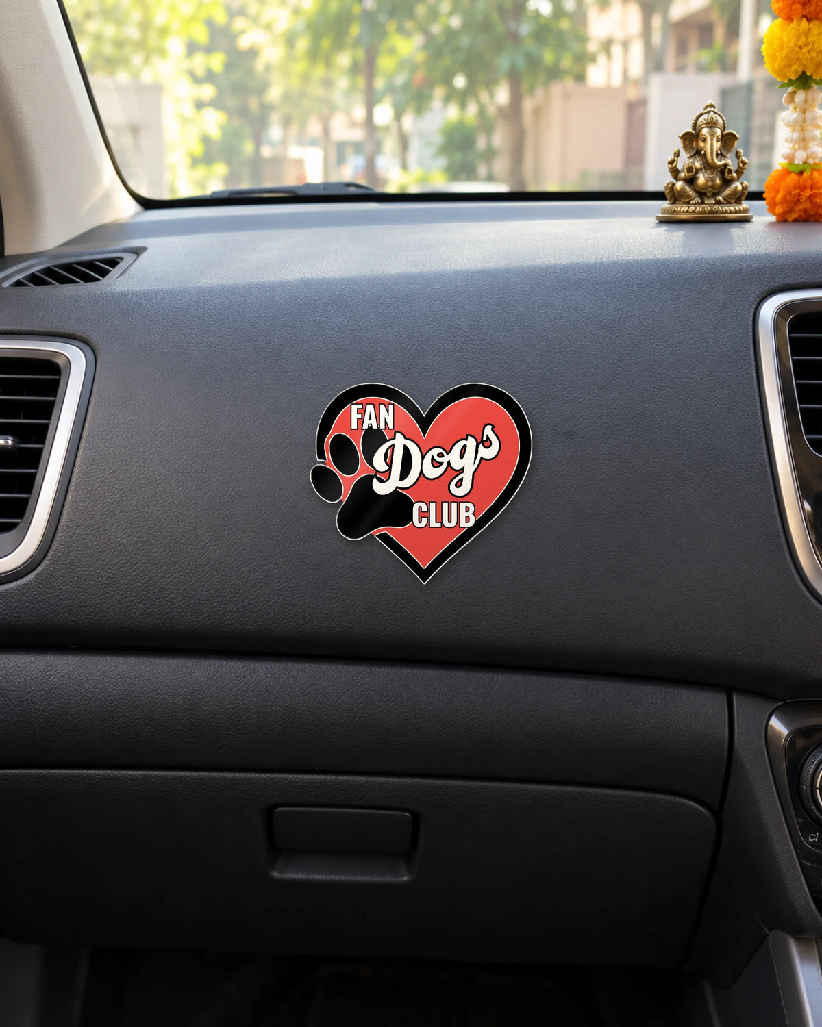 Fan Club sticker mockup