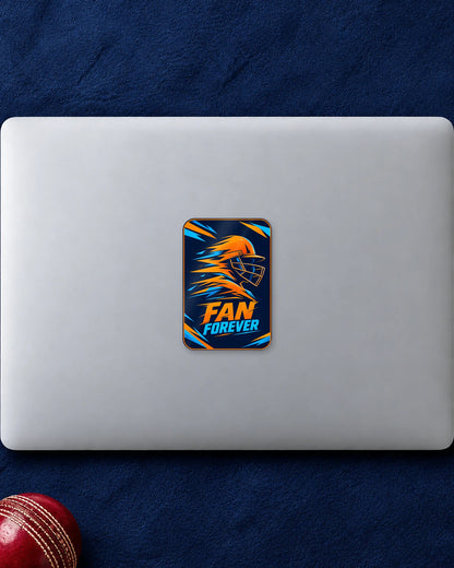 Fan Forever hard surface patch mockup