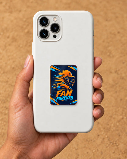Fan Forever hard surface patch mockup