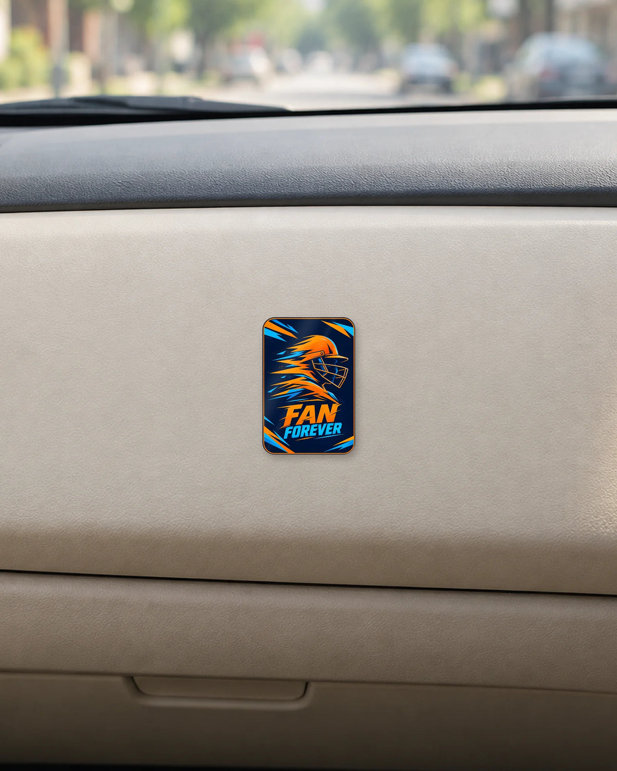 Fan Forever hard surface patch mockup