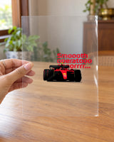Smooth Operator hard surface patch on clear film